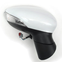 Ford Fiesta mk7 2008-12 Right Wing Mirror Unit Frozen White Cover