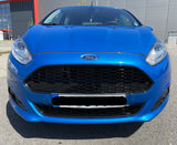 Ford Fiesta mk7 2013-17 Honeycomb Zetec S Style Front Grilles Gloss Black