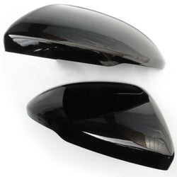 Black Door Wing Mirror Covers Caps Pair Side to fit Vauxhall Astra K / Insignia B