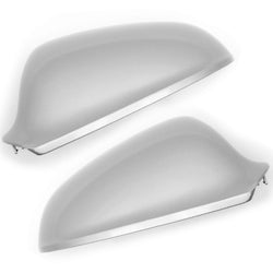 Vauxhall Astra J Sovereign Silver Door Wing Mirror Covers Caps Pair