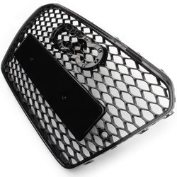 RS5 Style Honeycomb Mesh Front Grille to fit Audi A5 B8.5