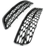 Audi A3 8P 2008-12 Honeycomb RS Style Lower Side Bumper Grilles Covers