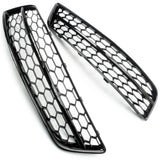 Audi A3 8P 2008-12 Honeycomb RS Style Lower Side Bumper Grilles Covers