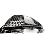 RS3 Style Honeycomb Black Front Grille to fit Audi A3 2008-2012 8p