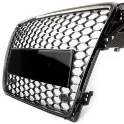 Audi A4 B8 RS4 Style Carbon Fibre Honeycomb Front Grille