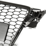 Audi A4 B8 RS4 Style Carbon Fibre Honeycomb Front Grille