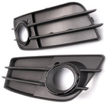 Audi A4 B8 2008-2012 S-Line Black Edition Fog Light Grilles Covers Pair