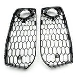 Audi A5 B8 S-Line & S5 08-12 Honeycomb Fog Light Grilles Covers