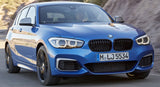 BMW 1 Series F20 F21 2015 - 2019 Gloss Black Front Grilles Surrounds Covers
