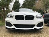 BMW 1 Series F20 F21 2015 - 2019 Gloss Black Front Grilles Surrounds Covers