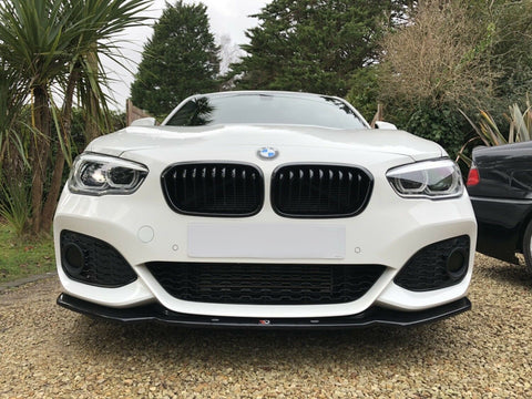 Germanarparts Twin Bridge Gloss Black Grille For BMW 1 Series F20 / F21 (Front)