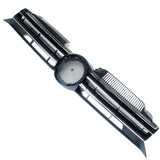 Front Radiator Grille Panel Black & Chrome for VW Golf mk6