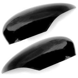 Ford Fiesta mk7 Gloss Black Door Wing Mirror Covers Pair Left & Right