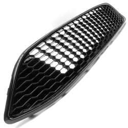 Ford Focus mk3 ST Line Style All Black Honeycomb Mesh Front Bumper Grille