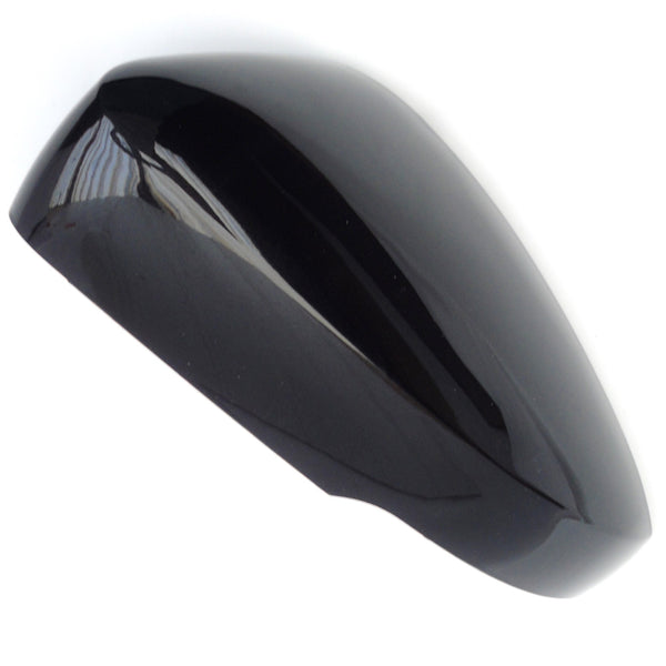 VW Polo 2009-2017 Black Wing Mirror Cover Cap Left Passenger Side