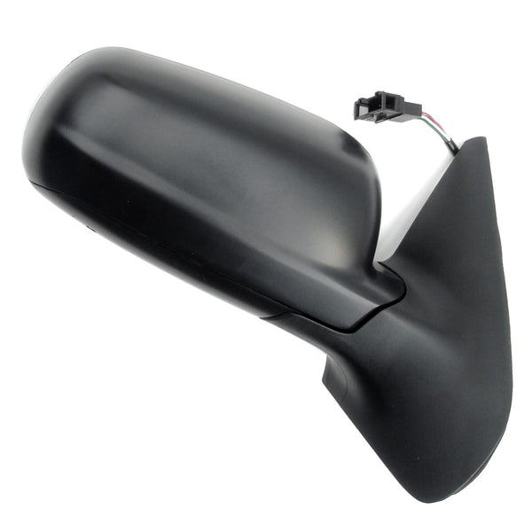 VW Golf mk4 Right Drivers Side Full Door Wing Mirror Unit Black Plastic Cover