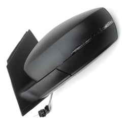 VW Polo 09-17 Wing Mirror Unit Left Nearside Side Black Cover