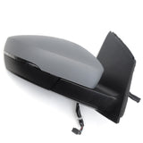 VW Polo 6r Full Complete Door Wing Mirror Right Drivers Side Primed Cover