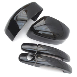 Ford Focus mk2 mk3 Gloss Black Door Mirror Covers and Handles