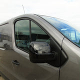 Renault Trafic 2014-19 Gloss Black Wing Mirror Covers Caps