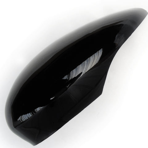 Left Passenger Side Door Mirror Cover For Ford Fiesta MK7 (2008-2017) - Primed Plastic, Clip-On Design