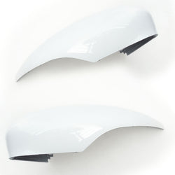 Ford Fiesta mk7 Frozen White Wing Mirror Covers Pair