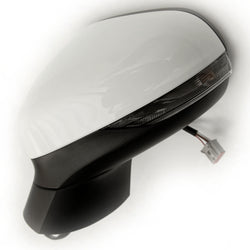 Ford Puma 2019-23 Frozen White Complete Full Door Wing Mirror Left Side