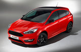 Ford Focus mk3 ST LINE Black & Red Edition Gloss Black Front Grilles