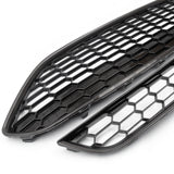Ford Fiesta mk7 Carbon Fibre Black Honeycomb Zetec S Front Grilles Fogs