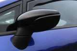 Ford Fiesta mk7 Gloss Black Door Wing Mirror Covers Pair Left & Right