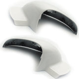 Vauxhall Insignia A White Door Wing Mirror Covers Caps Pair Left Right side