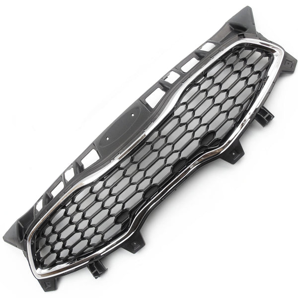 Kia Ceed 2012 - 2016  Front Bumper Grille Gloss Black & Chrome