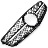 Mercedes C-Class W204 C63 AMG Style Gloss Black Mesh Front Grille