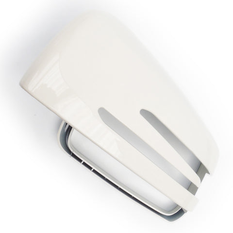 White Door Wing Mirror Cover Left Side for Mercedes A B C E S CLA GLA