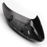 VW Passat B8 Deep Black Door Wing Mirror Covers Caps Pair Left & Right