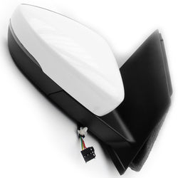 VW Polo 6r mk5 Full Complete Wing Mirror Right Drivers Side Pure White LC9A
