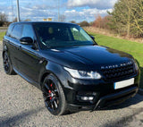 Range Rover Sport Black Dynamic Style Front Fog Light Covers