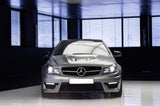 Mercedes C-Class W204 C63 AMG Style Gloss Black Mesh Front Grille