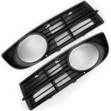 VW Touran 2003-06 Front Fog Light Surrounds Covers Bumper Grilles Pair