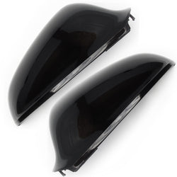 Vauxhall Astra J Black Sapphire Door Wing Mirror Covers Caps Pair