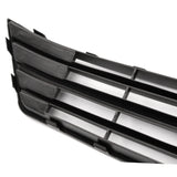 New Front Lower Bumper Grille Matt Black VW Caddy Van 2015-2021