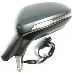 Complete Door Wing Mirror Left Side Indium Grey to Fit VW Golf mk7