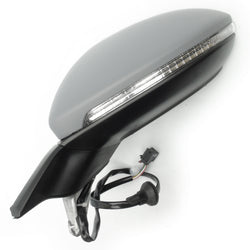 Full Complete Door Wing Mirror Left Passenger Side to Fit VW Golf mk7