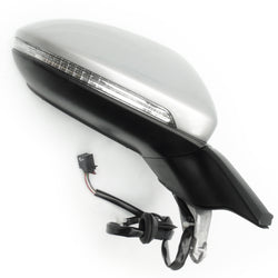 Complete Door Wing Mirror Right Side Reflex Silver to Fit VW Golf mk7