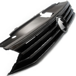 All Gloss Black Front Radiator Top Grille for VW Passat B8