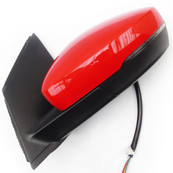 VW Polo 6r mk5 Full Complete Wing Mirror Left Passenger Side Flash Red