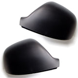 VW T5 T6 Transporter Caravelle Left & Right Black Wing Mirror Covers