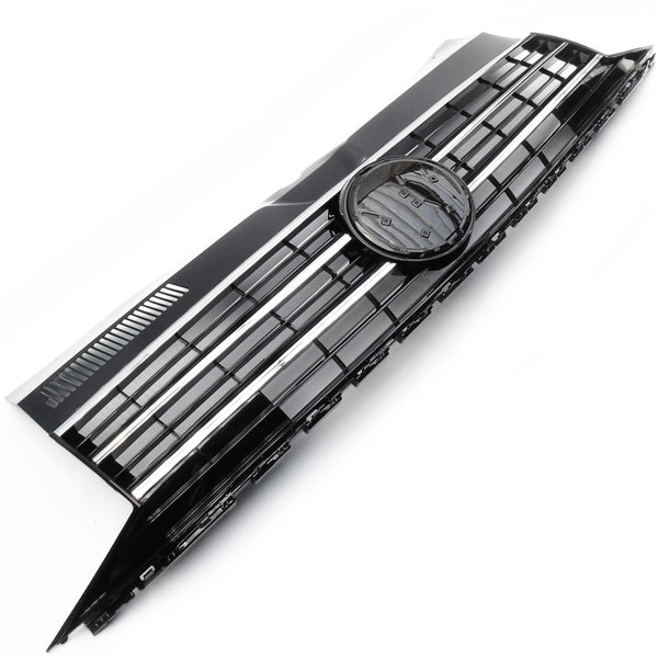 VW Transporter T6 Chrome & Gloss Black Front Radiator Grille