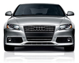 RS4 Style Honeycomb Mesh Gloss Black Front Bumper Grille for Audi A4 B8 2008-2012