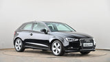 Audi A3 Metallic Black Door Wing Mirror Covers Caps Pair Left & Right Side